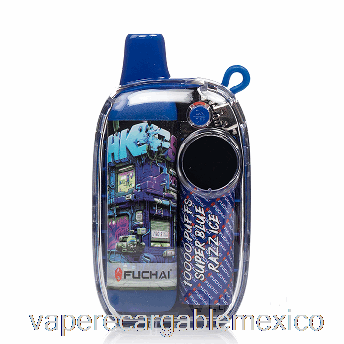 Vape Recargable Sigelei Fuchai 10000 Desechable Super Blue Razz Ice